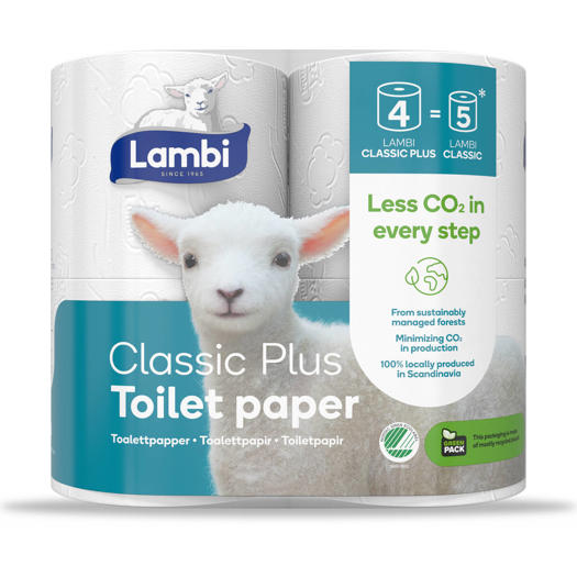 Lambi Classic Plus Toalettpapir