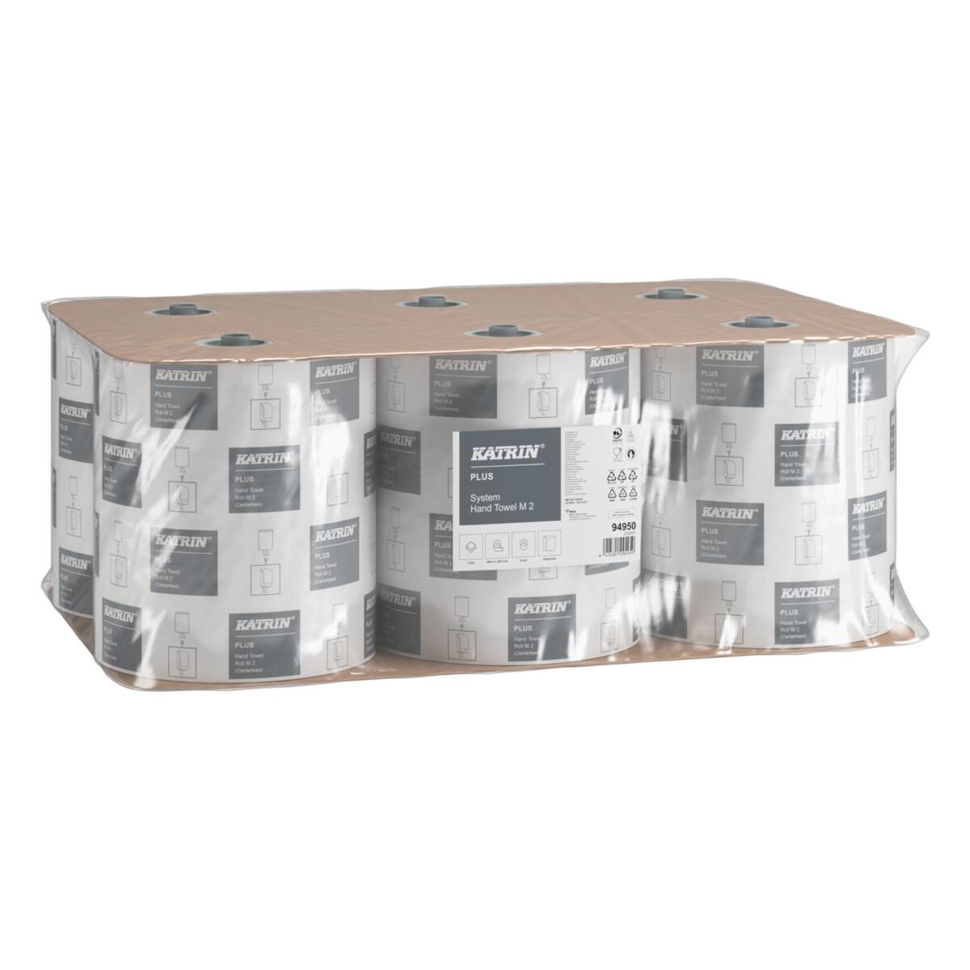 94950-Katrin Plus System Handtorkrulle M 2-Lagers 705 ark-2