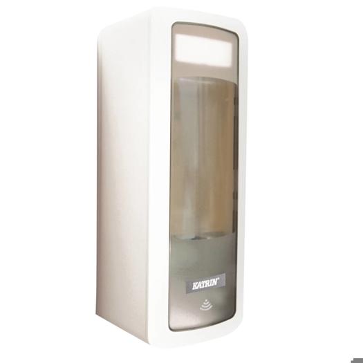 Katrin Plastic Dispenser 500 ml For Commercial Hand Wash Touchfree, White