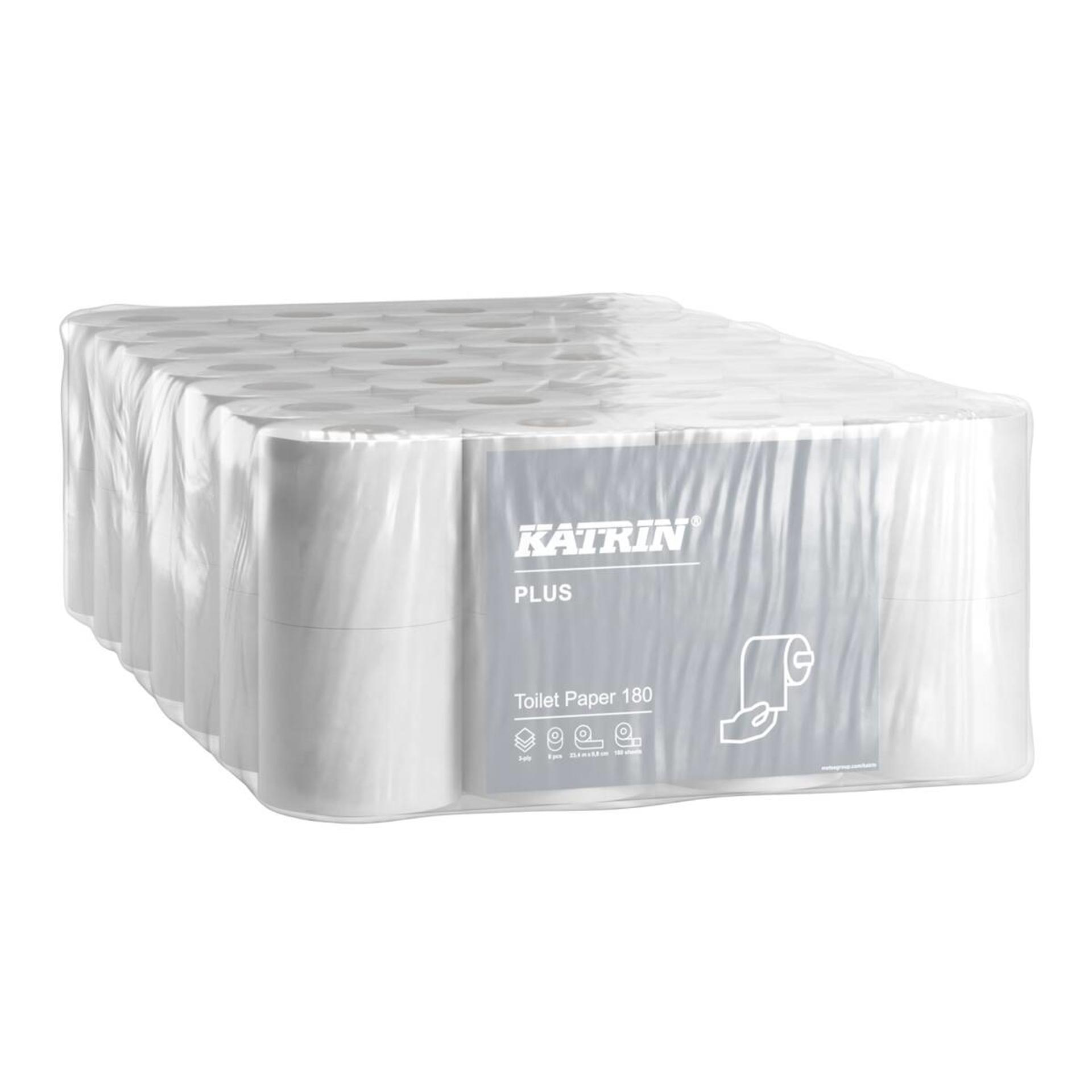 87709-Katrin Plus Toilettenpapier 180 Blatt 3-lagig-2