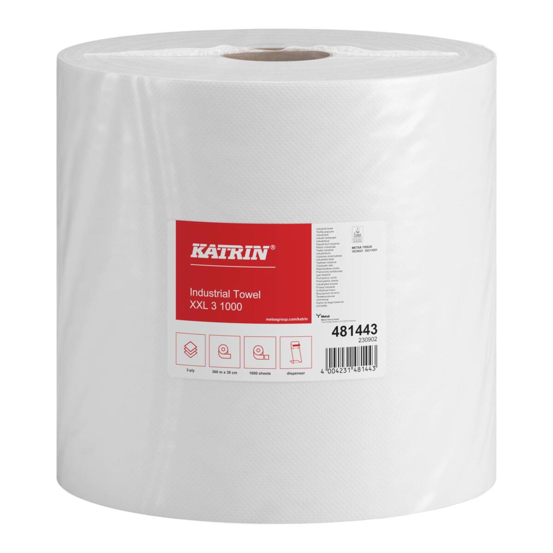 481443-Katrin Teollisuuspyyhe XXL 3-kerroksinen-3