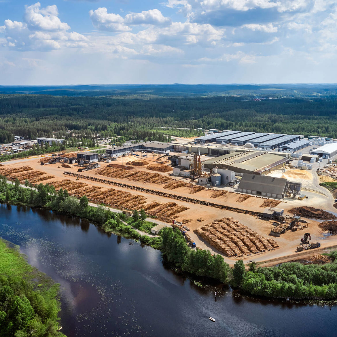 Metsä Fibre Vilppula sawmill