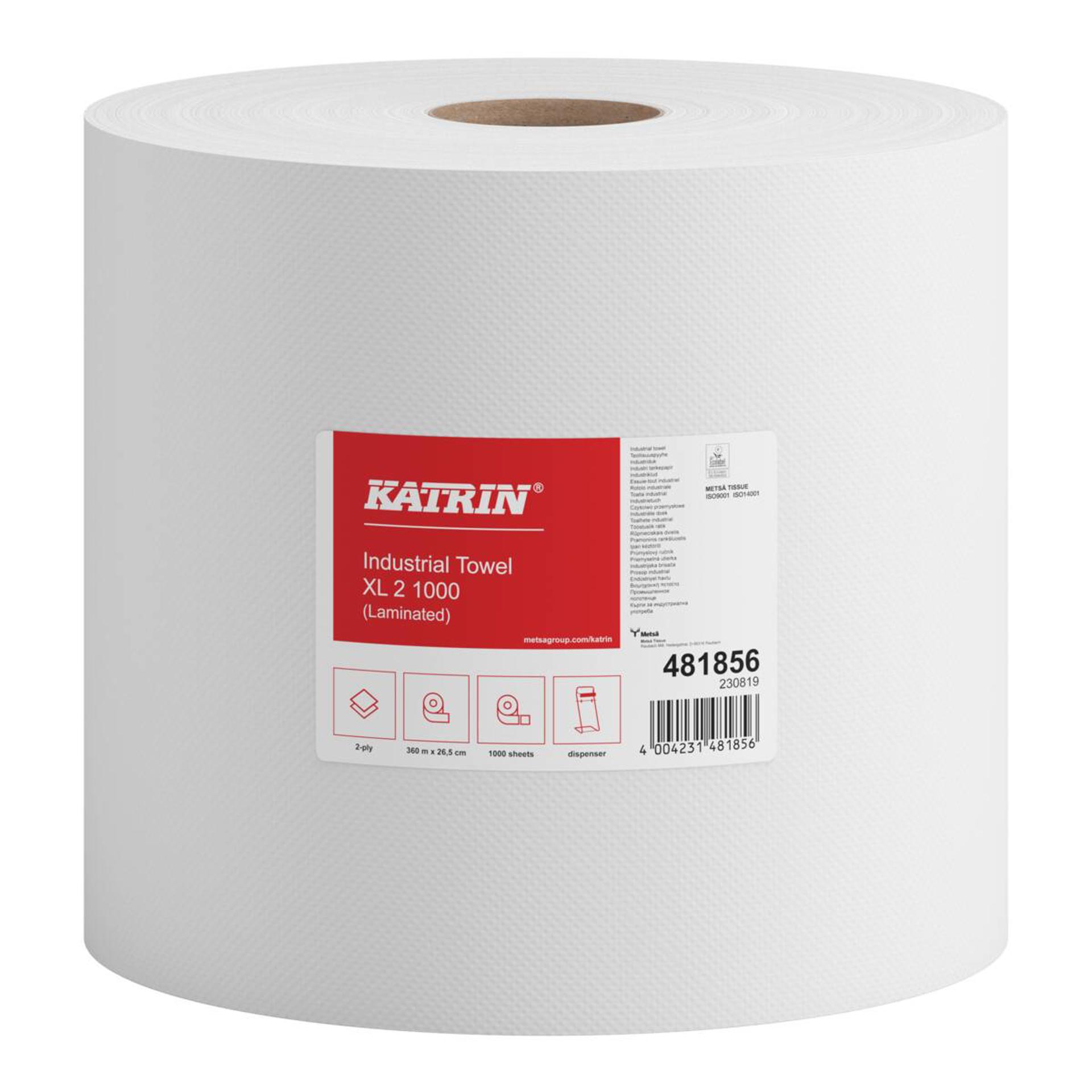 481856-Katrin Teollisuuspyyhe XL 2-kerroksinen-1