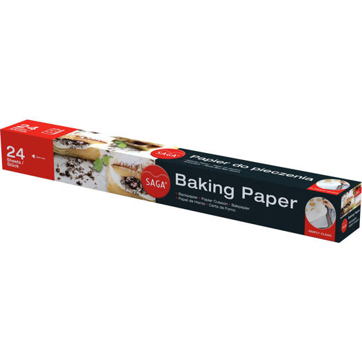SAGA Feuilles de papier cuisson en rouleau