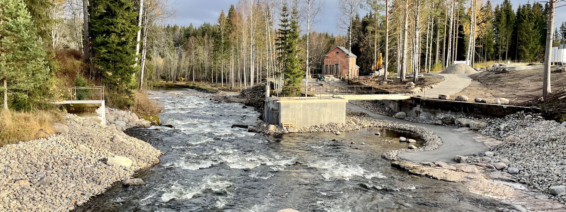 Metsä Group's funding will ensure the start of restoration work on the Lahnasenkoski section of the Hiitola River in the municipality of Rautjärvi.