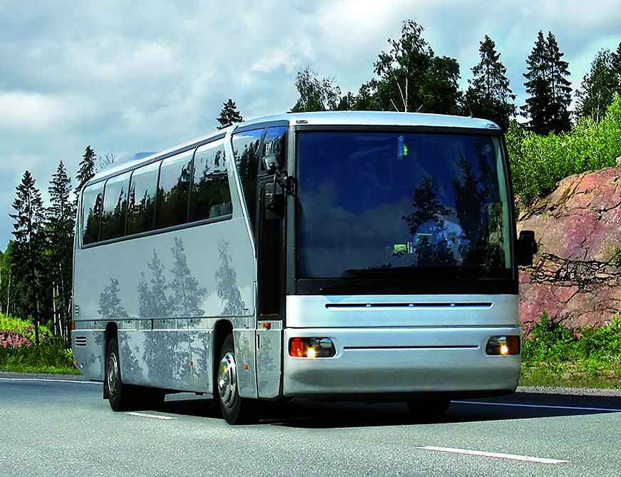 Plywood for passenger transport