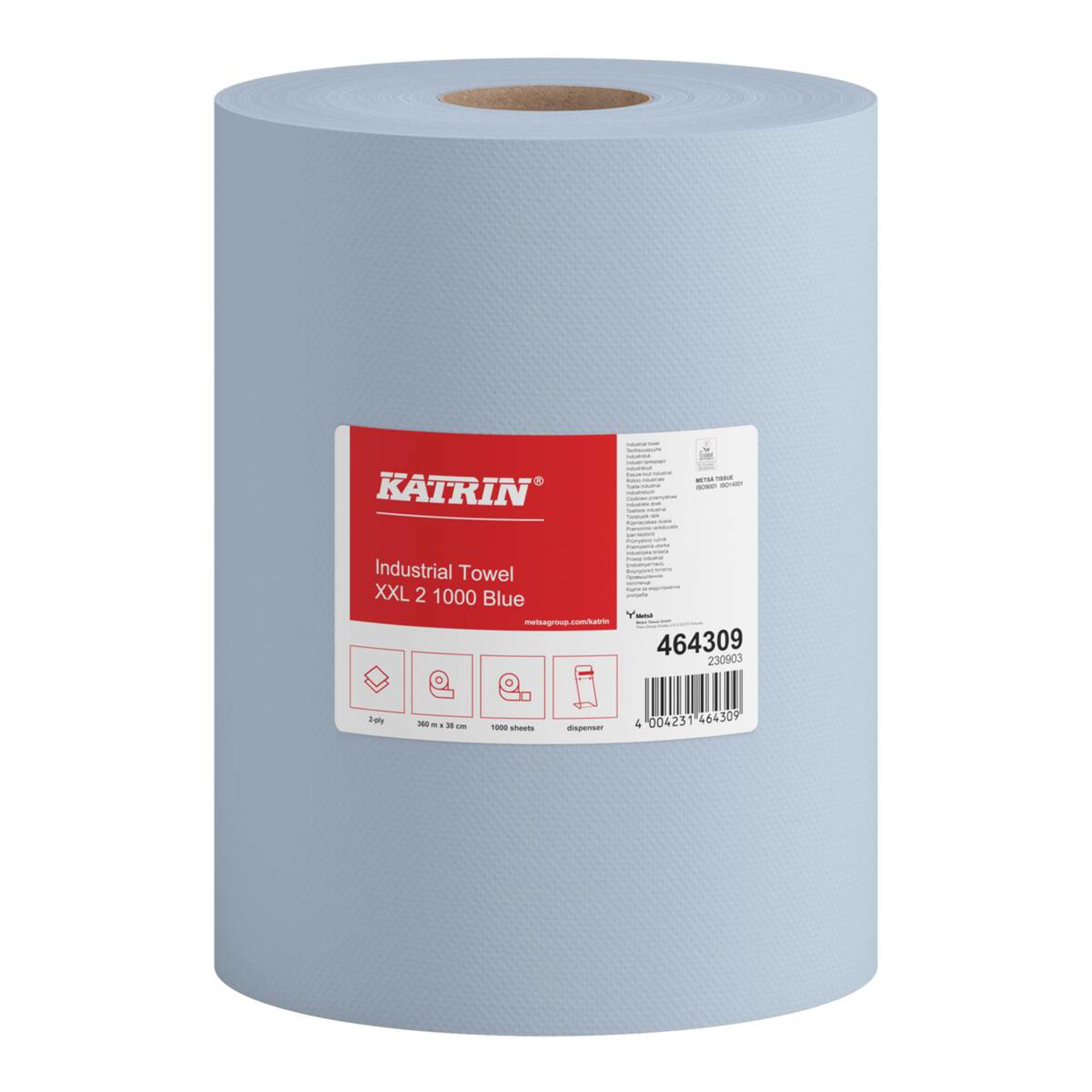 464309-Katrin ręcznik papierowy przemysłowy  w rolce XXL 1000 metrów 2-warstwowy-1