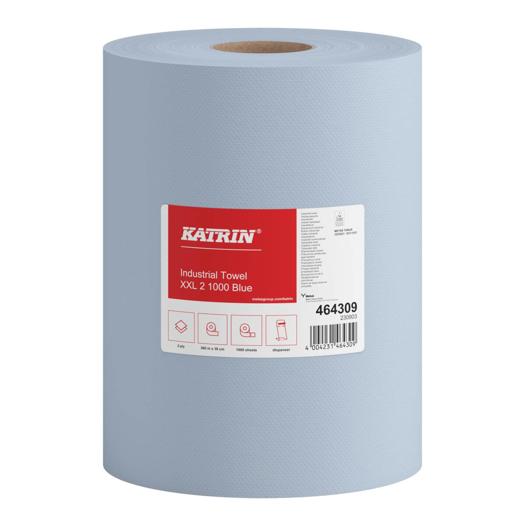 Katrin Teollisuuspyyhe XXL 2-kerroksinen, Sininen