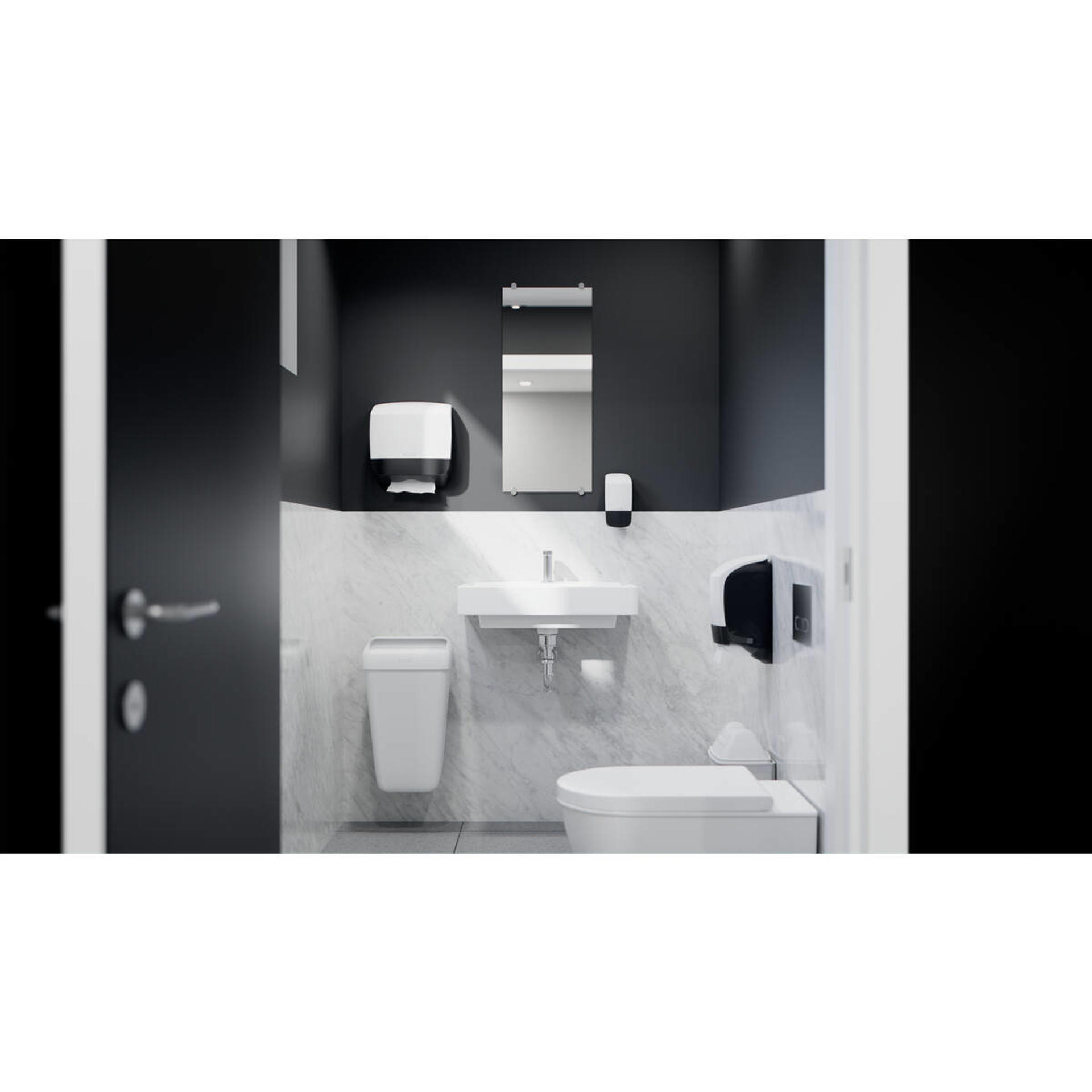88942-Katrin Handduksdispenser S - Vit-5