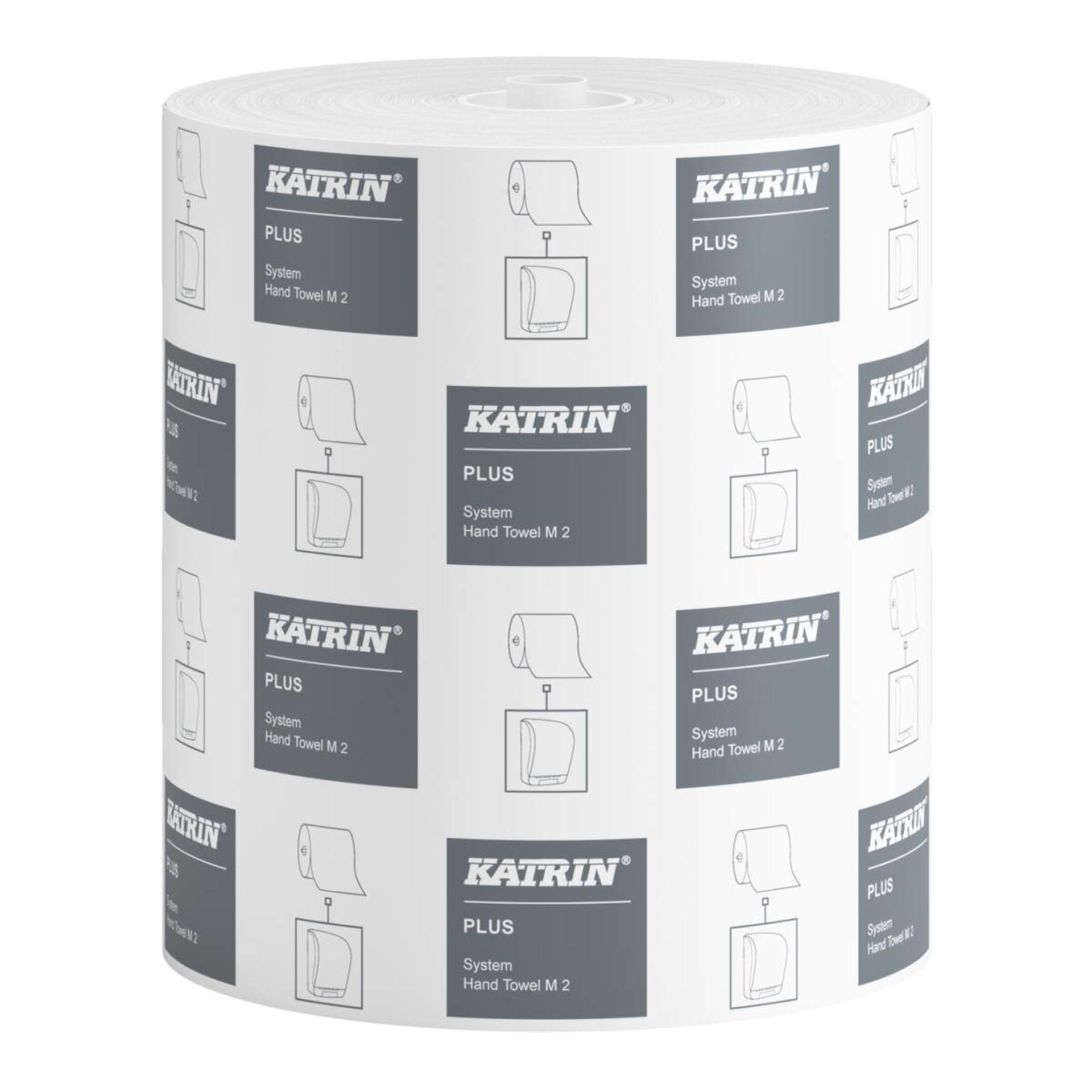 460058-Katrin Plus System M 2 ręcznik papierowy w rolce do podajnika-1
