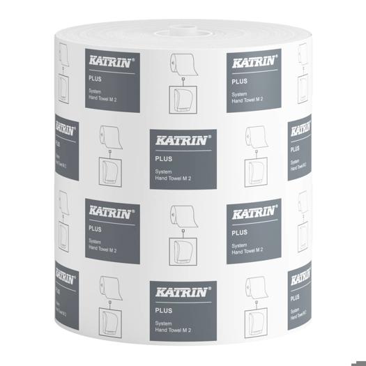 Katrin Plus System M 2 ręcznik papierowy w rolce do podajnika