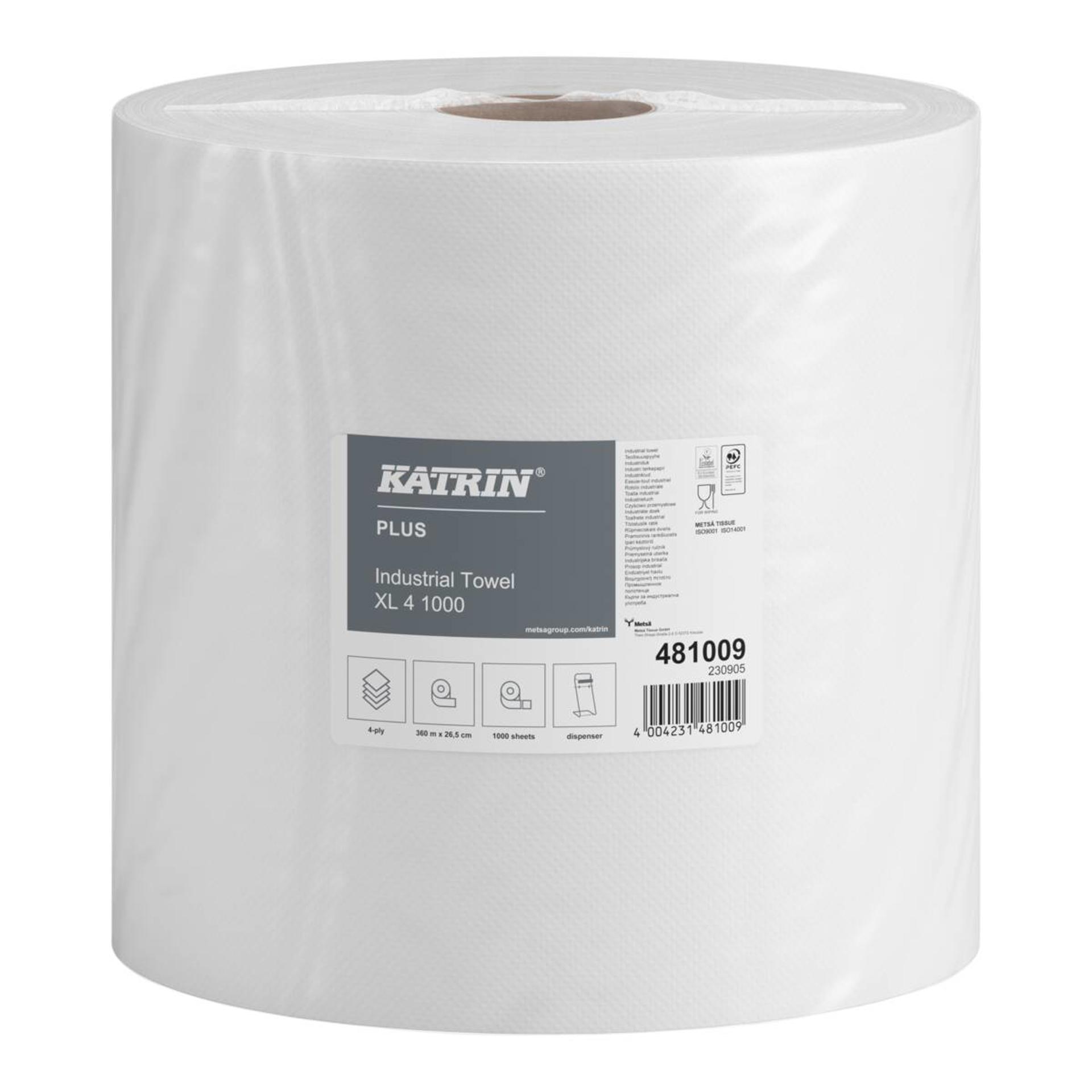 481009-Katrin Industritorkpapper Extra Large 1000 Ark 4-Lagers-3