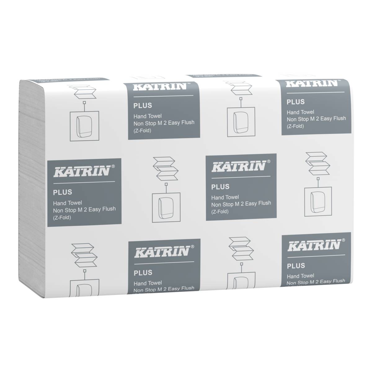 38893 Katrin Plus Zfold Paper Towels NonStop Medium EasyFlush 150