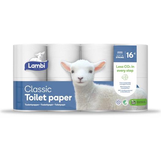 Lambi Classic Toalettpapir 