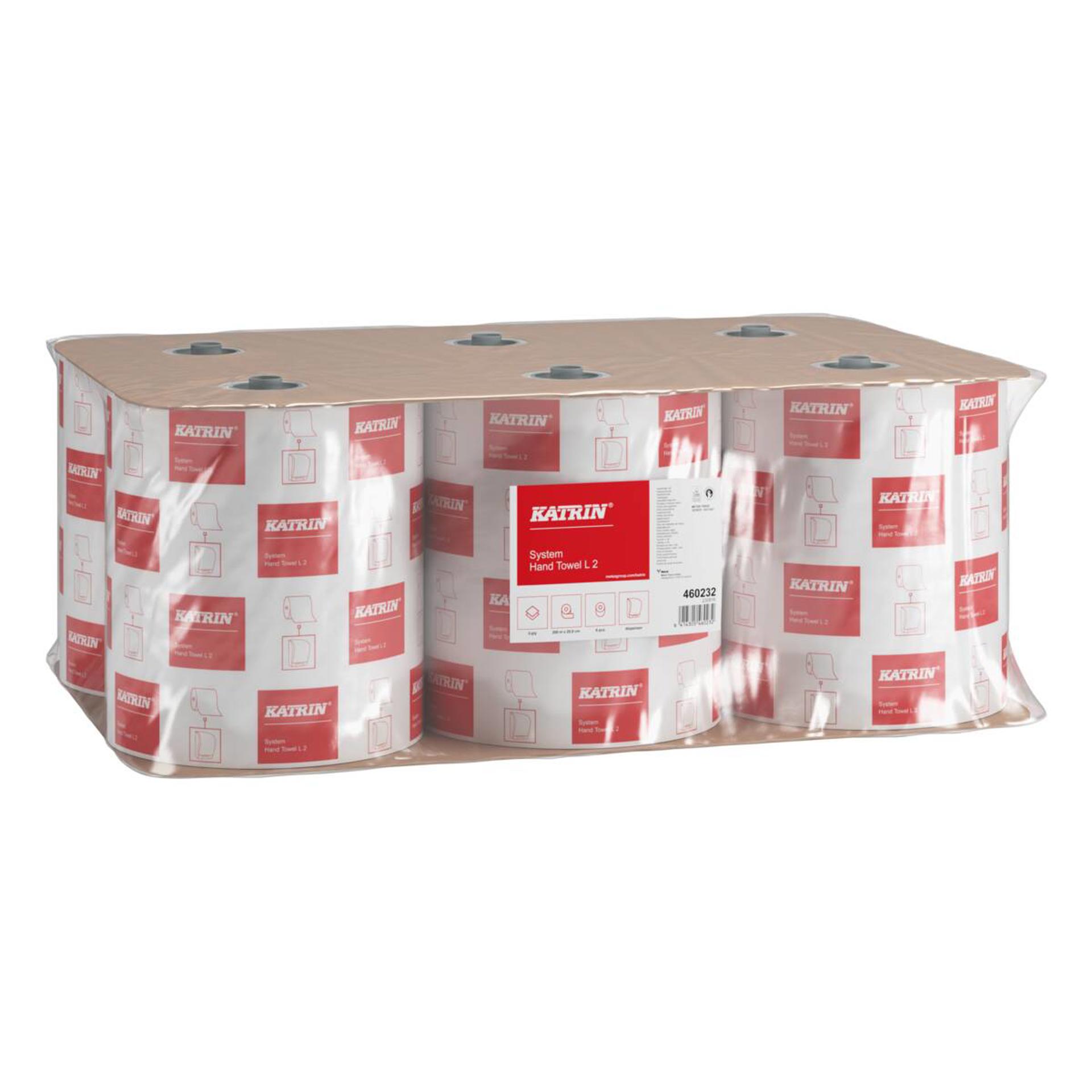 460232-Katrin Dispenser Paper Towel Roll System Large 2-Ply-2