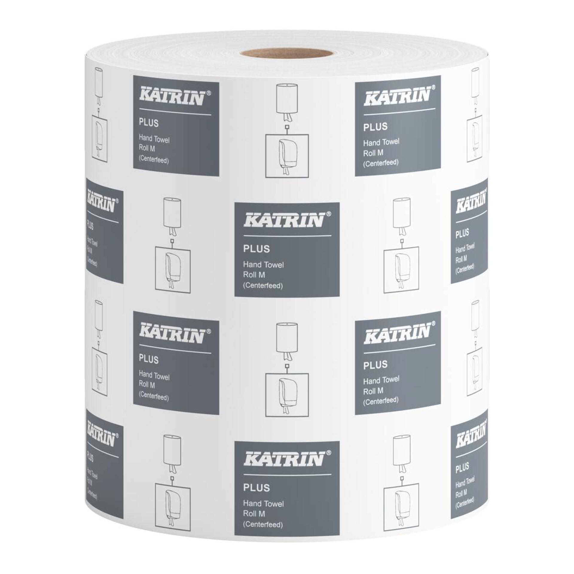 64403-Katrin Plus Centerfeed Handtuch-Mehrzweckrolle M 300 m 1-lagig-1