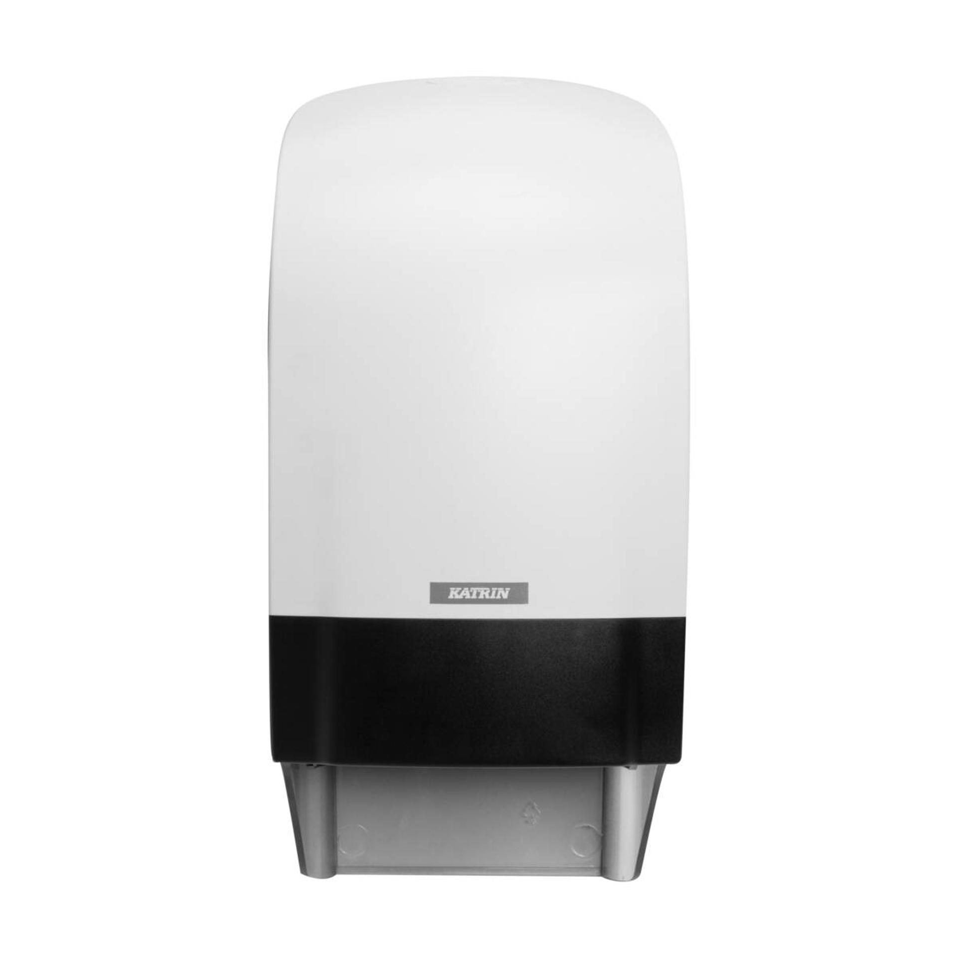 104582-Katrin Plastdispenser för System Toalettrulle, vit-3