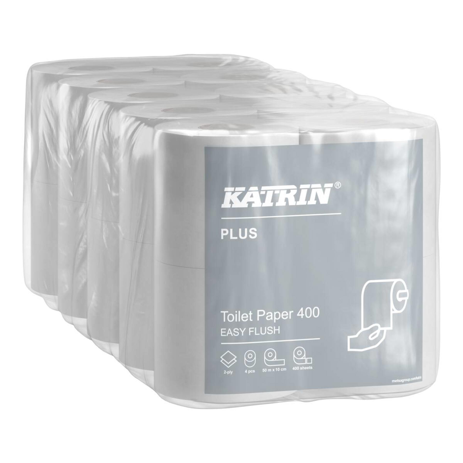 82506-Katrin Plus Toilettenpapier EasyFlush, 400 Blatt, 2-lagig-2