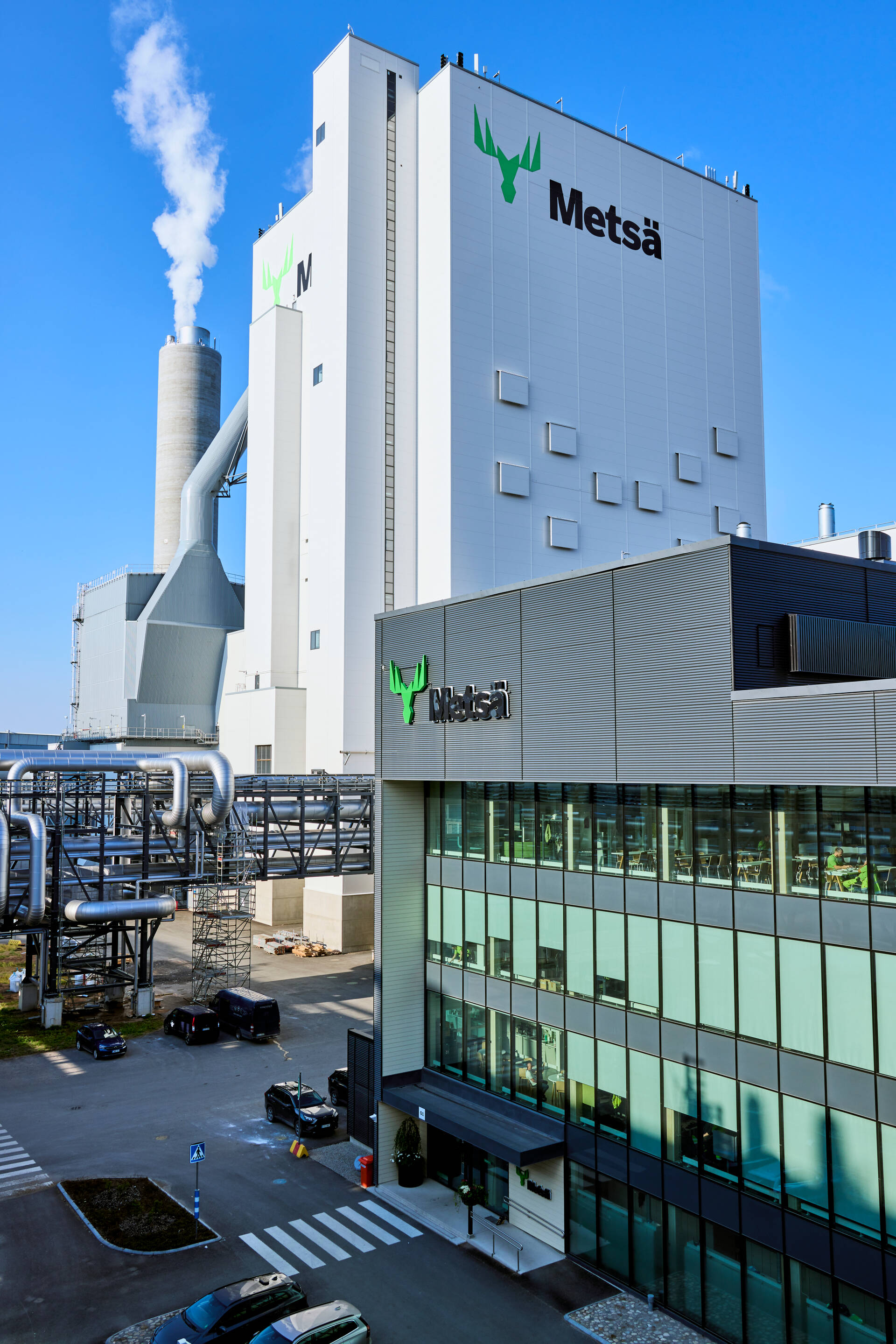 Mets&auml; Fibre, kuva Kemin biotuotetehtaalta