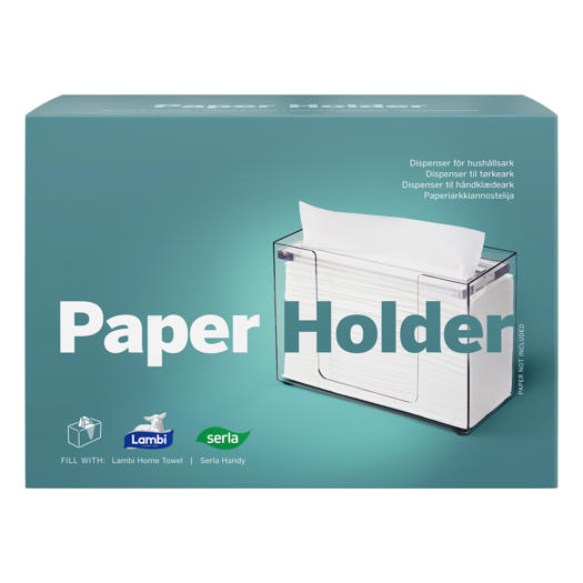 Serla Paper Holder lehträtikuhoidik