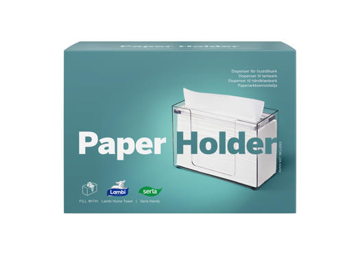 Serla Paper Holder lehträtikuhoidik