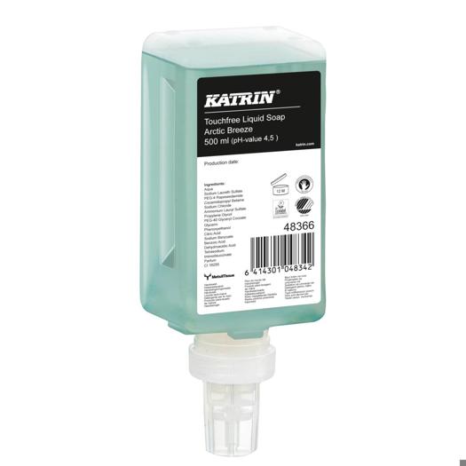 Katrin Commercial Hand Wash Liquid Touchfree 500 ml, Arctic Breeze