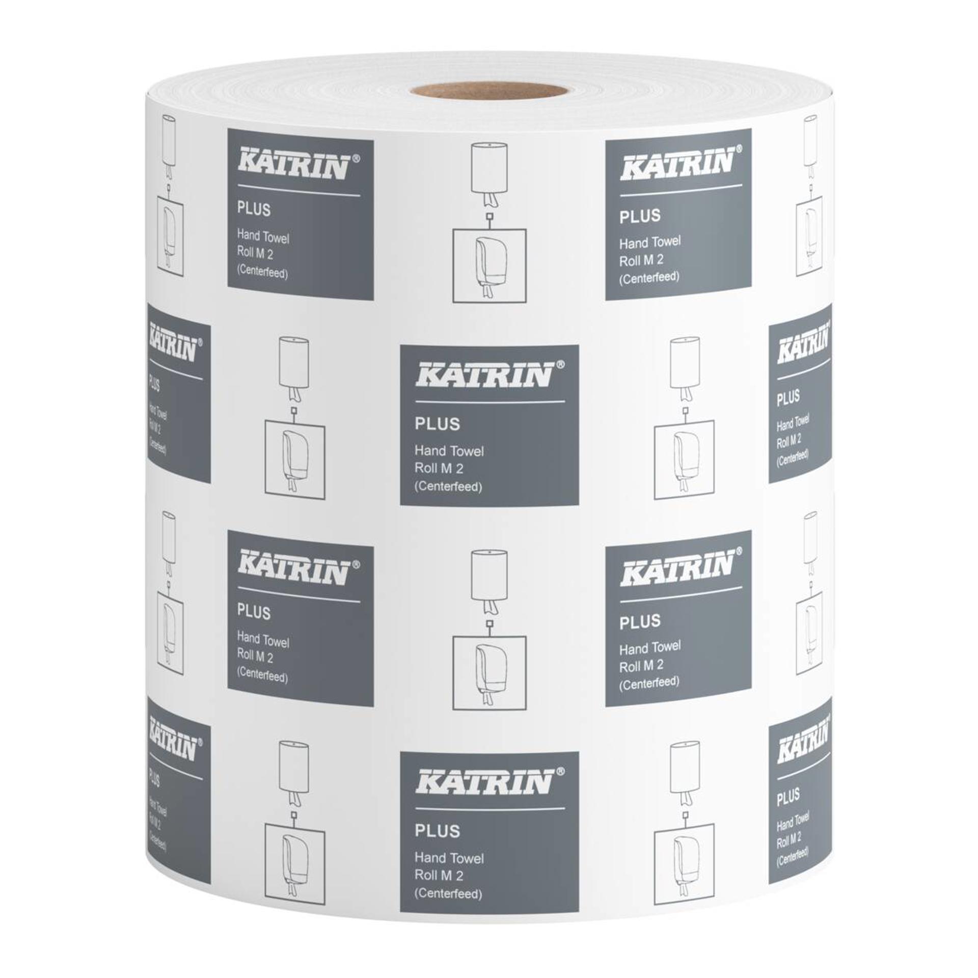 55227-Katrin Plus Centerfeed Handtuch-Mehrzweckrolle M 600 Blatt 2-lagig-1