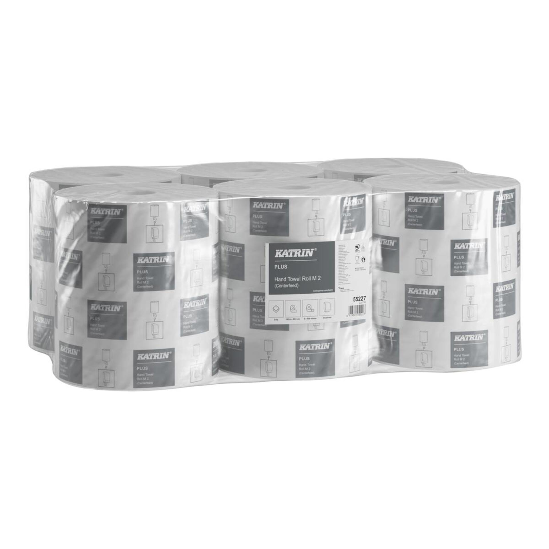 55227-Katrin Plus Centerfeed Handtuch-Mehrzweckrolle M 600 Blatt 2-lagig-4
