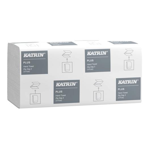 Katrin V-fold Paper Towels Zig Zag 150 Sheets 2-Ply