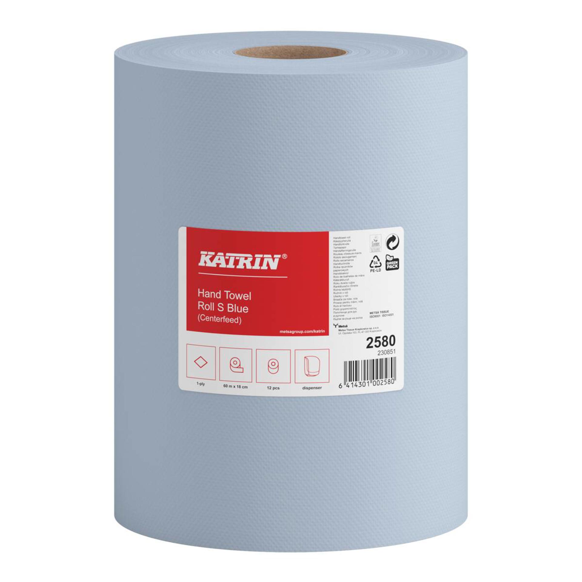 2580-Katrin S niebieskie ręczniki papierowe w rolce-1