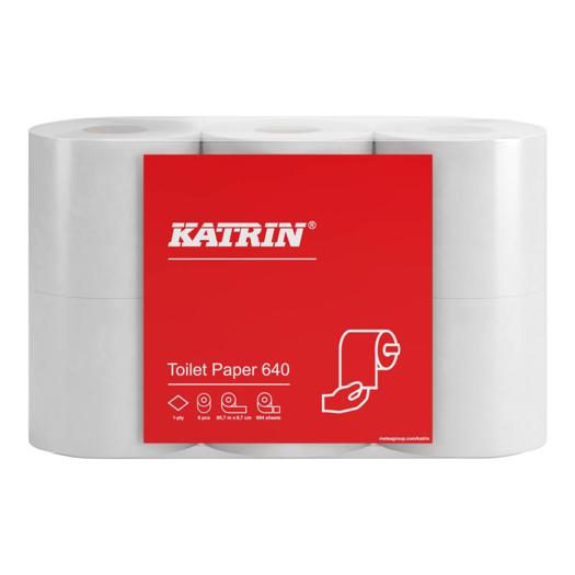 Katrin Toilettenpapier 640 Blatt 2-lagig
