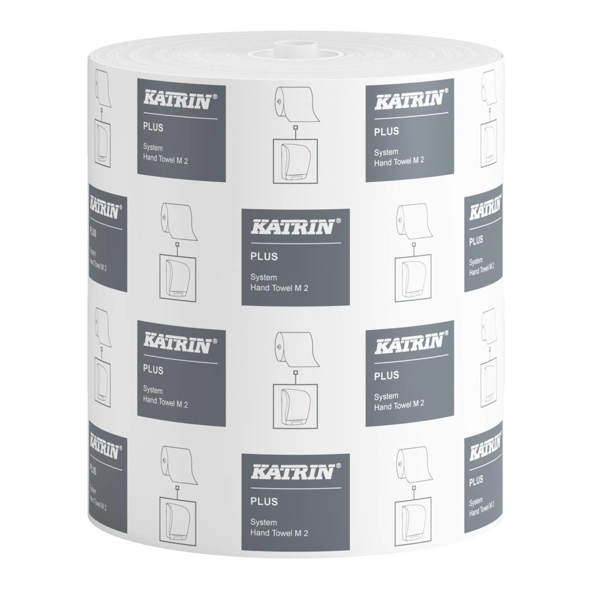 58167-Katrin Plus Dispenser Paper Towel Roll System Medium 2-Ply-1