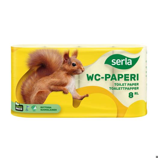 Serla Keltainen WC-paperi
