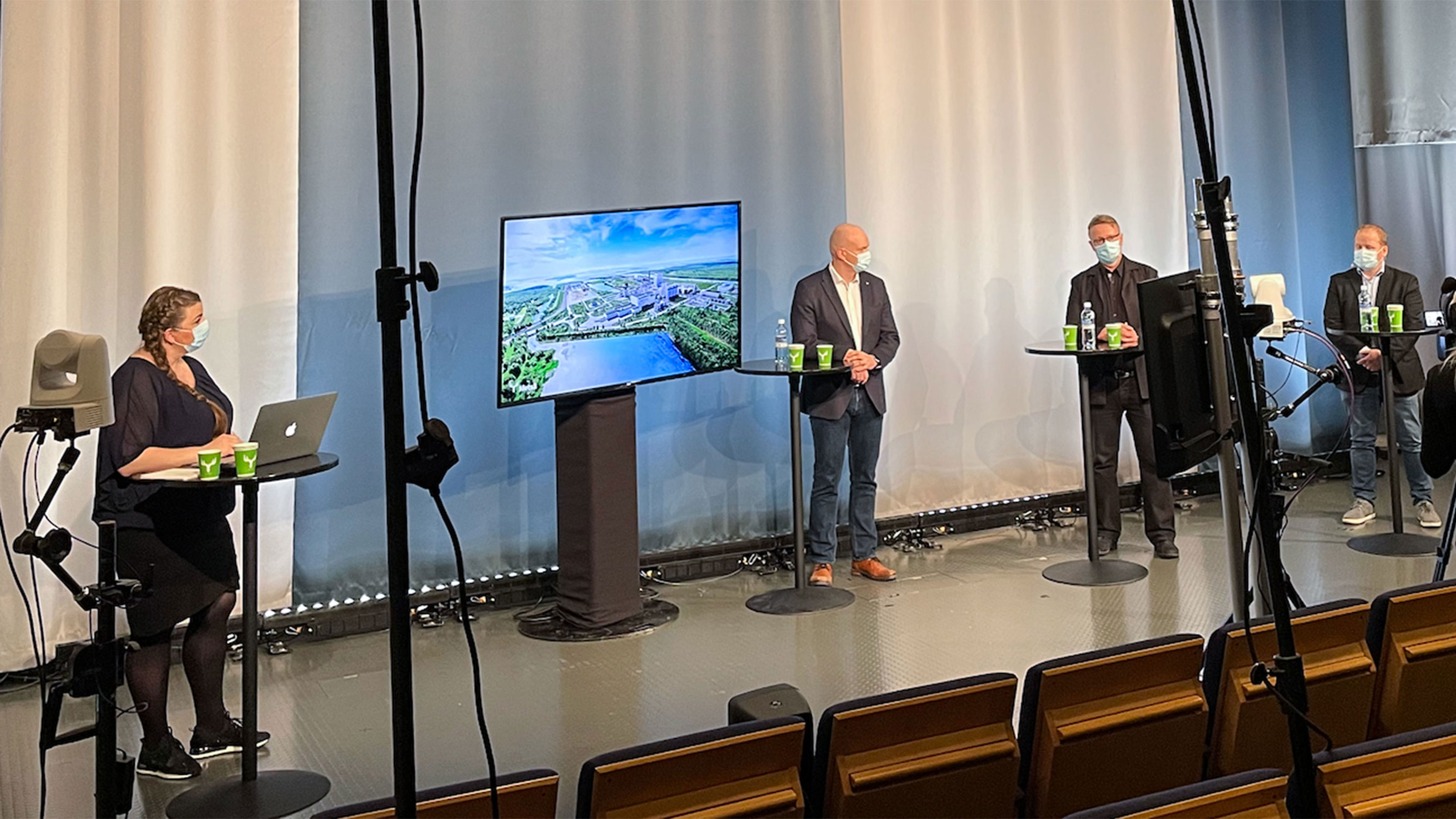 Sahasaarenkadun yleisötilaisuus