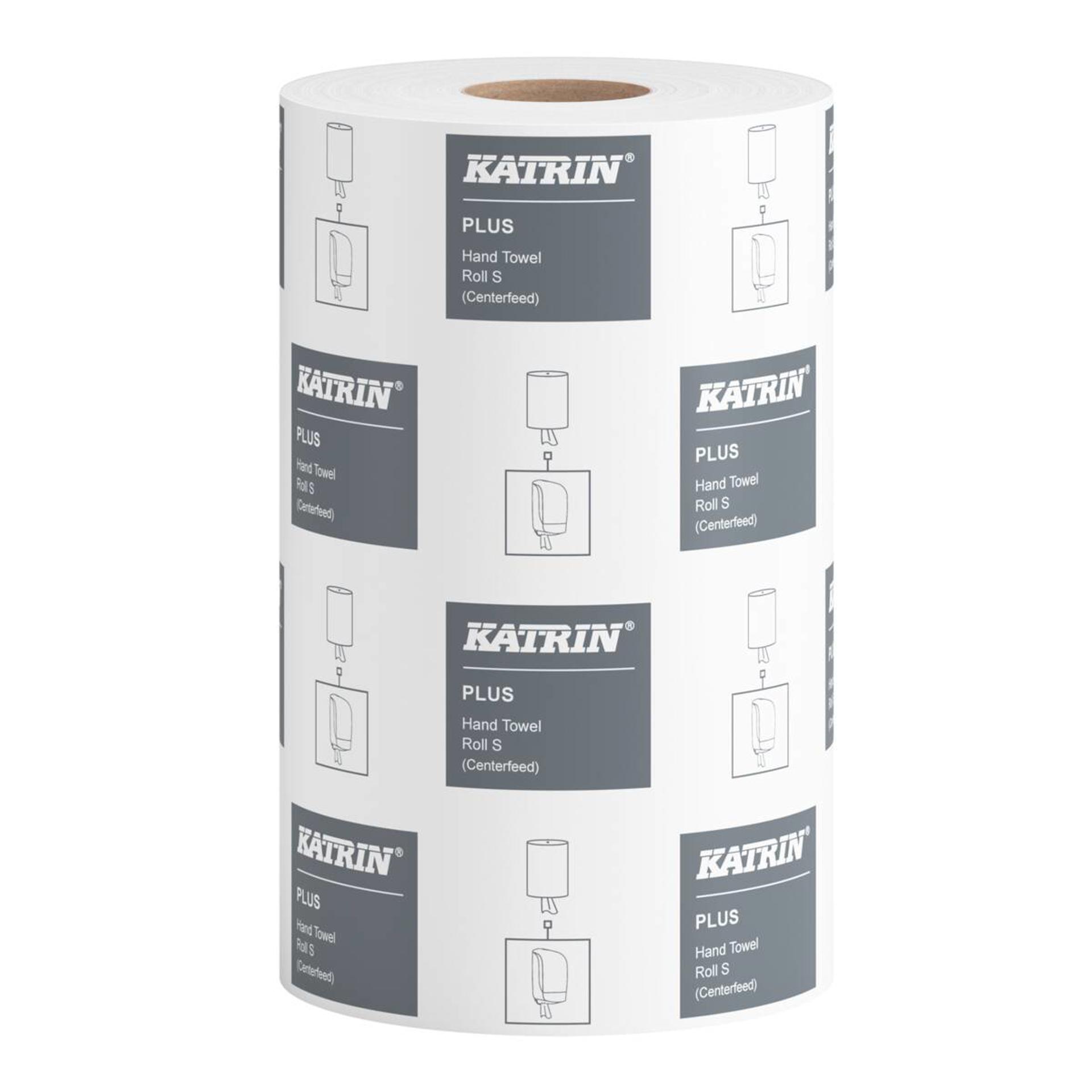 97494-Katrin Plus Centrefeed Roll Small 60 Metres 2-Ply-1