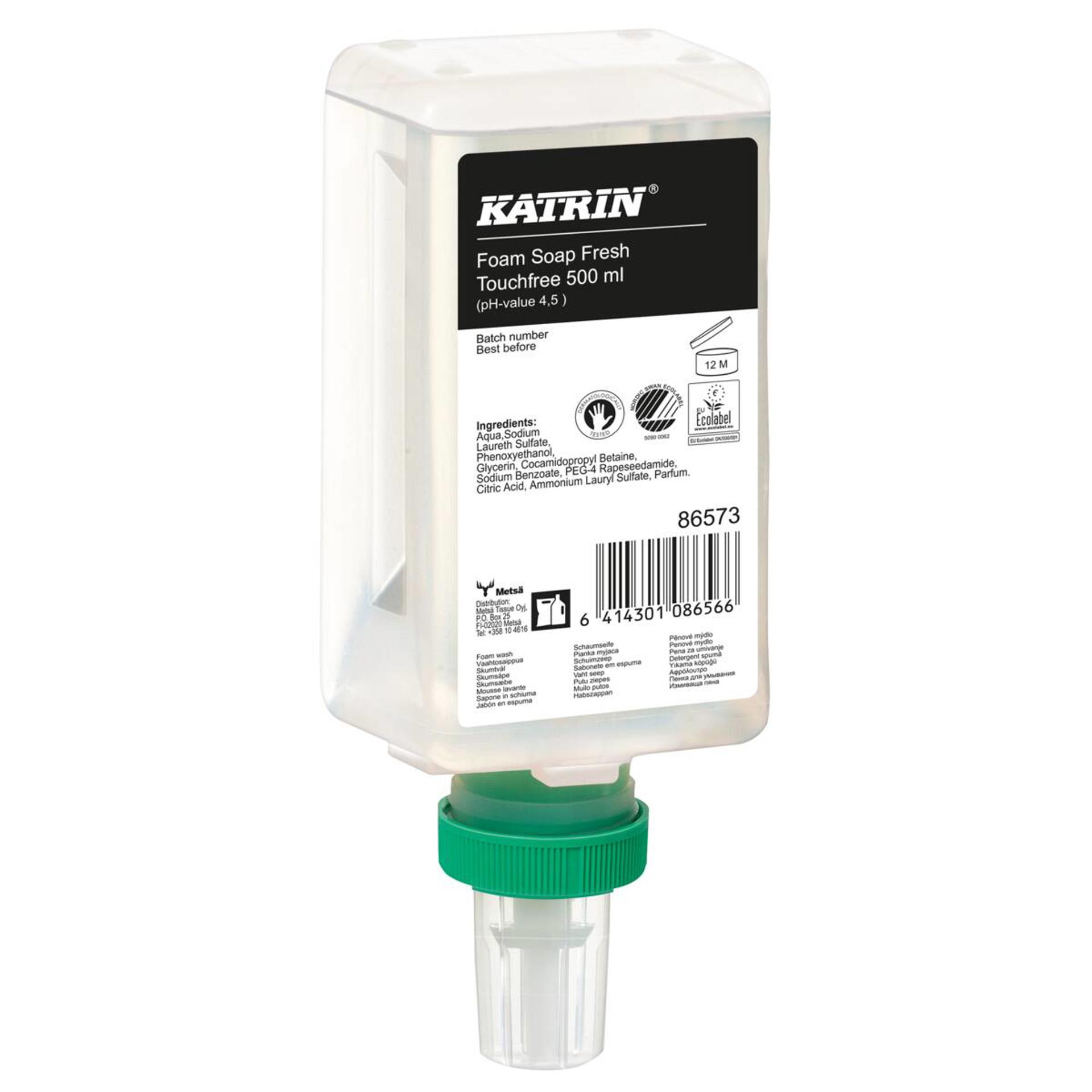 86573-Katrin Touchfree Foam Soap Fresh 500 ml