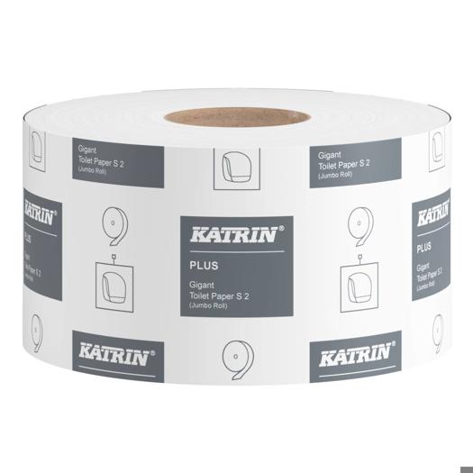 Katrin Plus Jumbo  Toilettenpapier S 2-lagig
