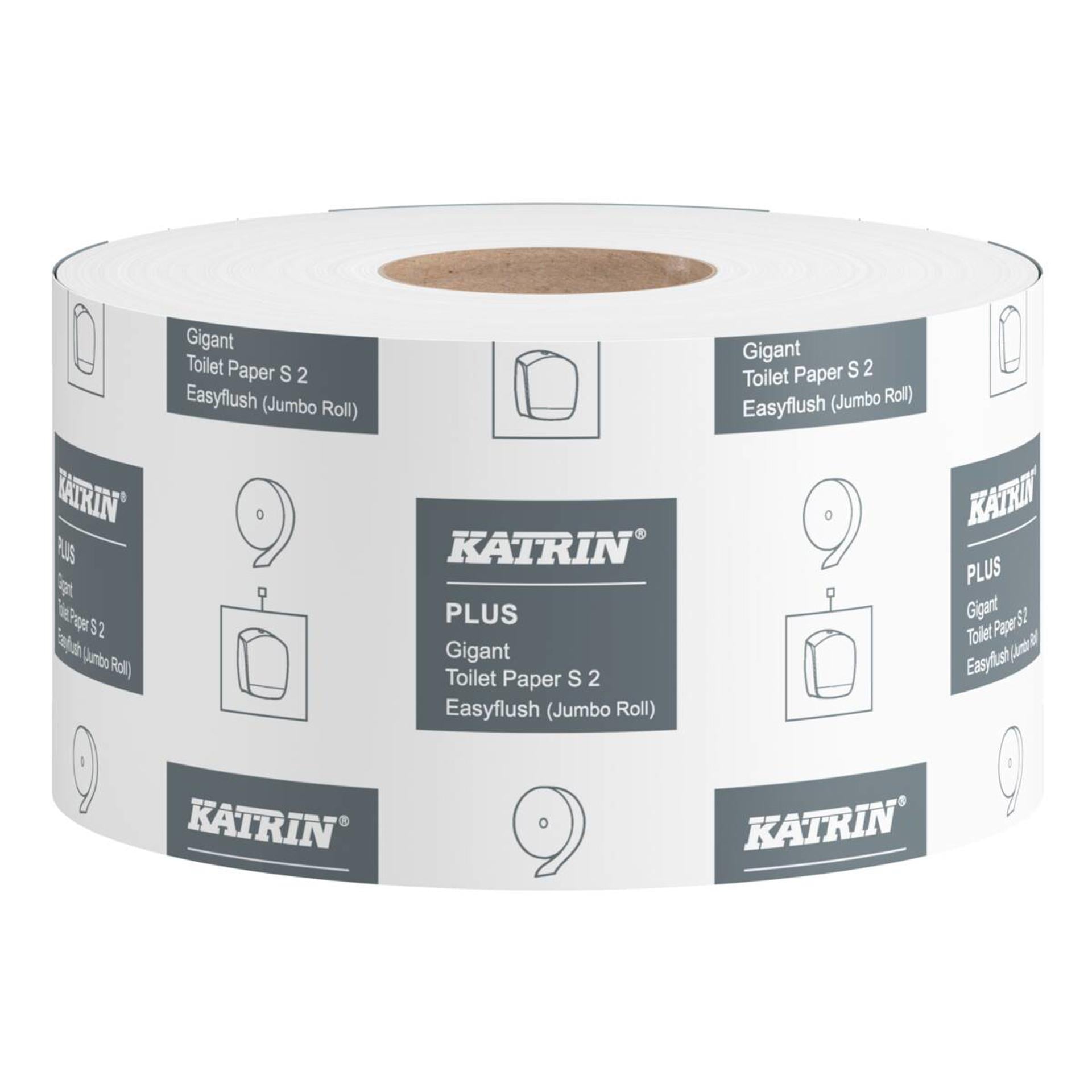 107162-Katrin Plus Gigant Wc-paperi EasyFlush S 2-krs