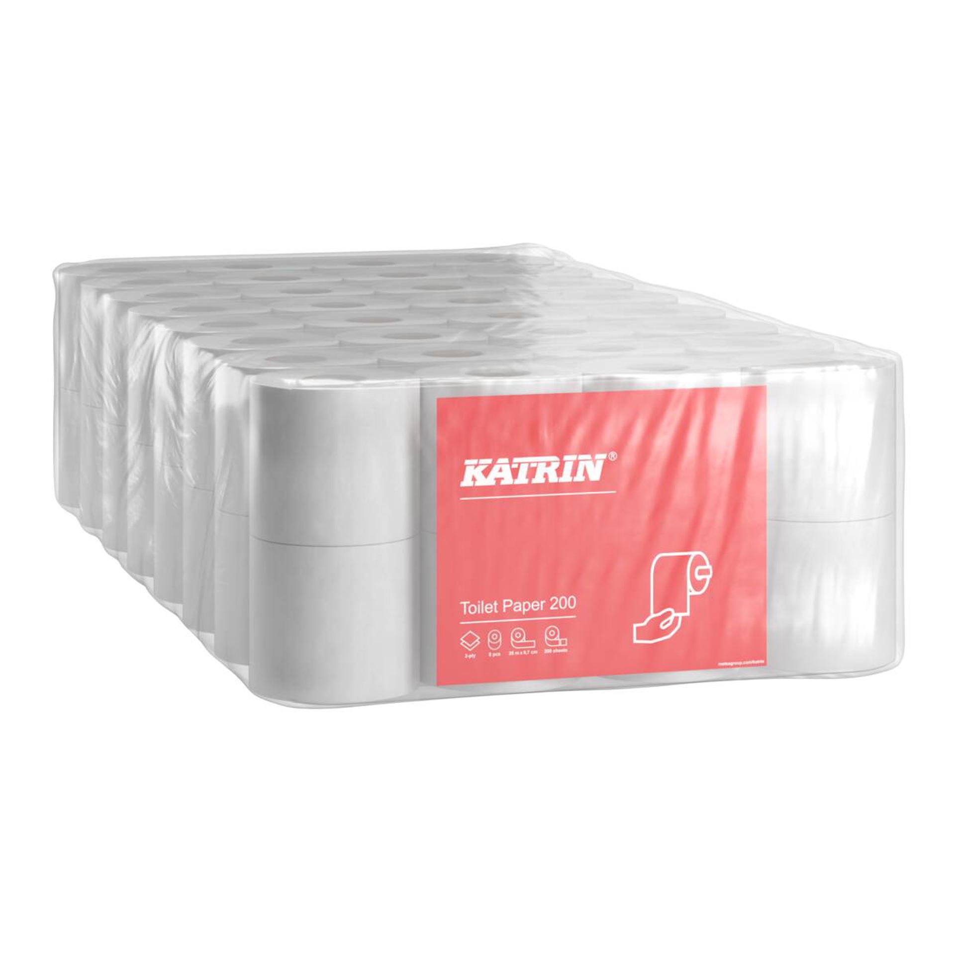 181402-Katrin Toilet Paper Roll 200 Sheets 2-Ply-3