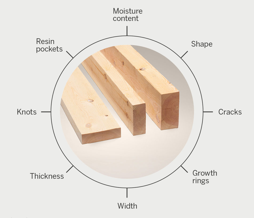 sawn timber closeup