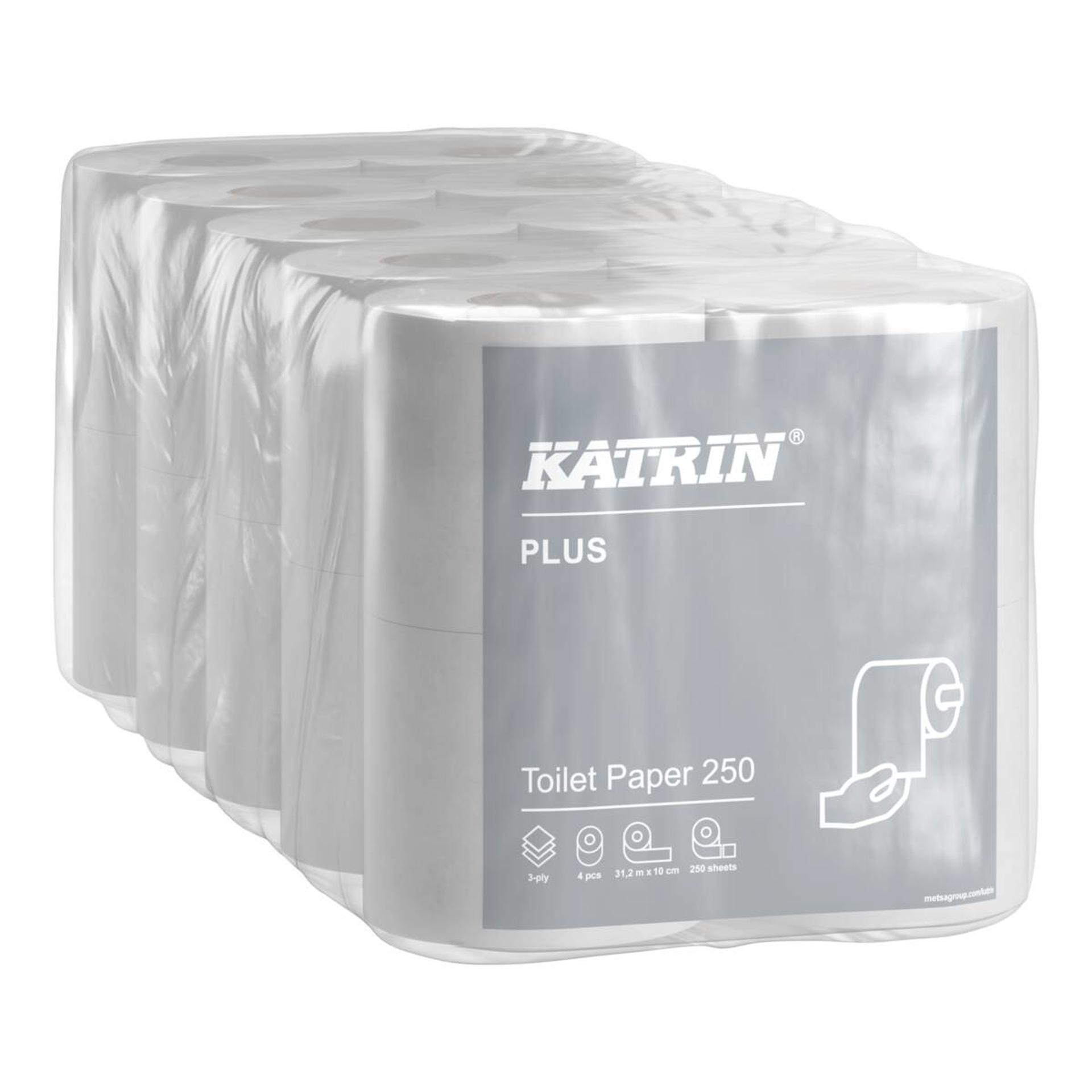 82384-Katrin Plus Toilet Paper Roll 250 sheets 3-Ply-2