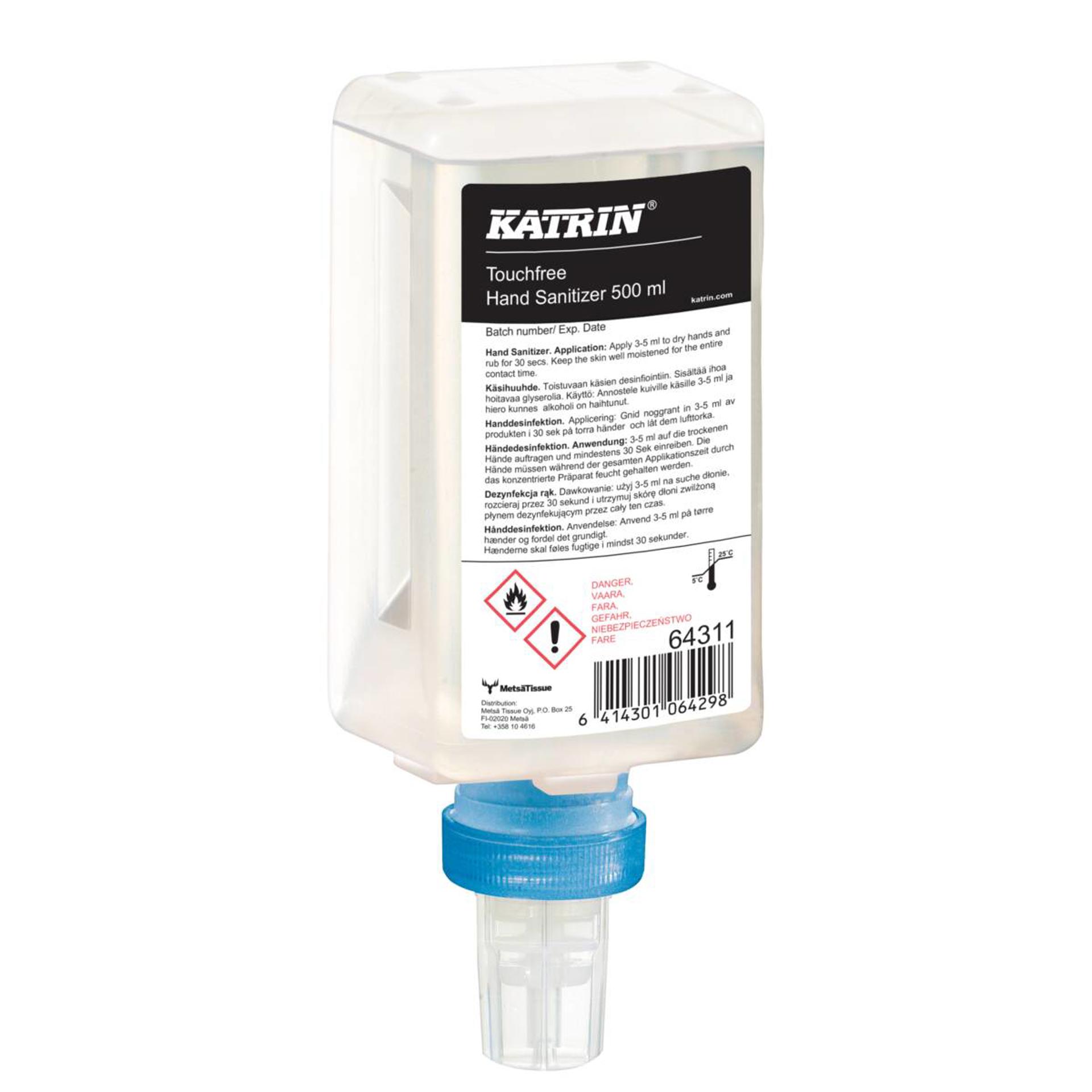 64311-Katrin Hand Sanitizing Touchfree 500 ml