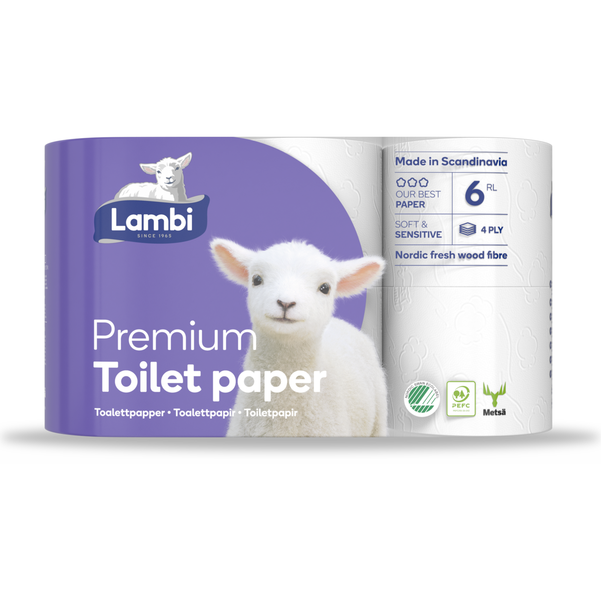 Lambi Premium toalettpapper