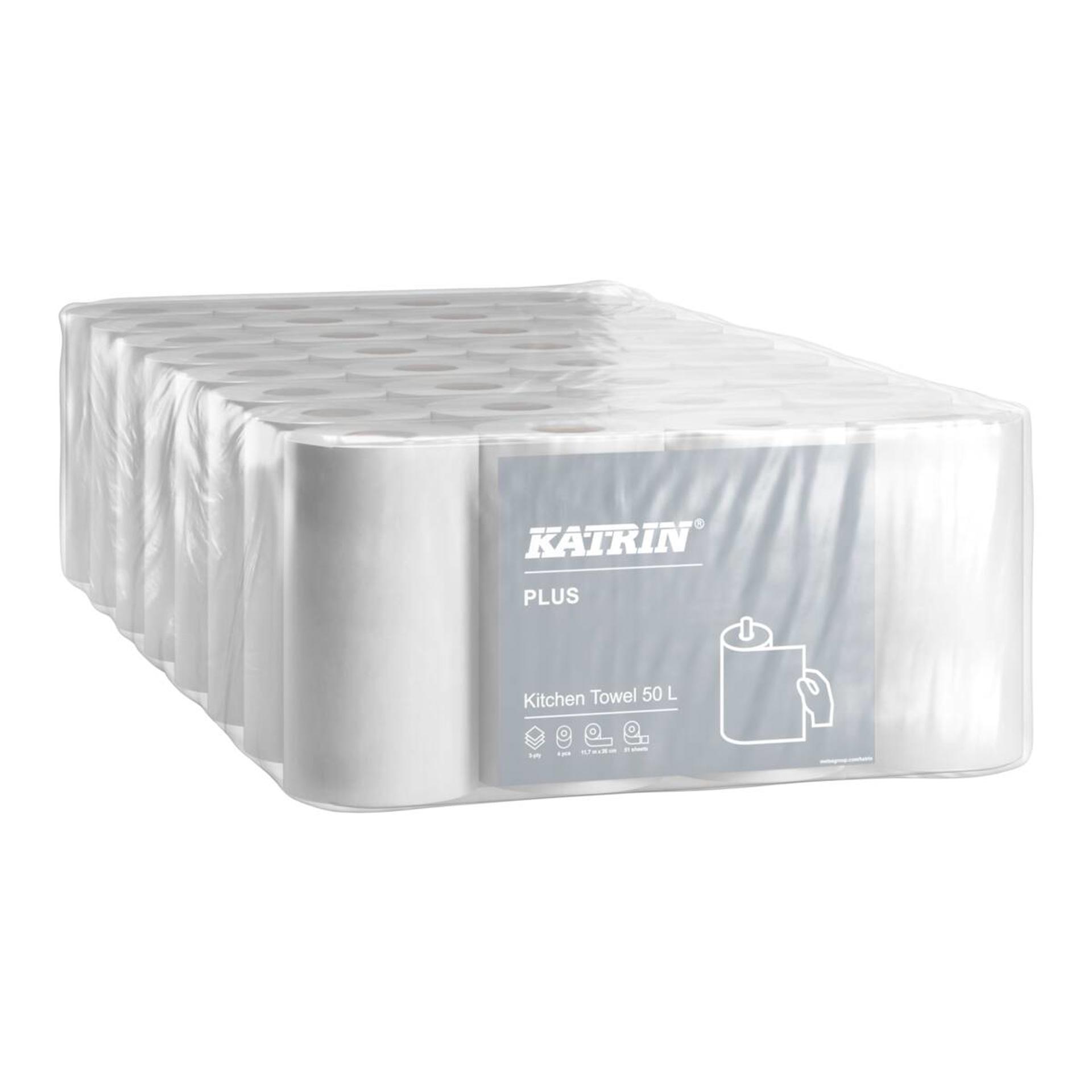 231004-Katrin Plus Kitchen Paper Towel Roll 64 Sheets 3-Ply-3
