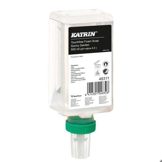 Katrin Commercial Hand Wash Foam Touchfree 500 ml, Sunny Garden