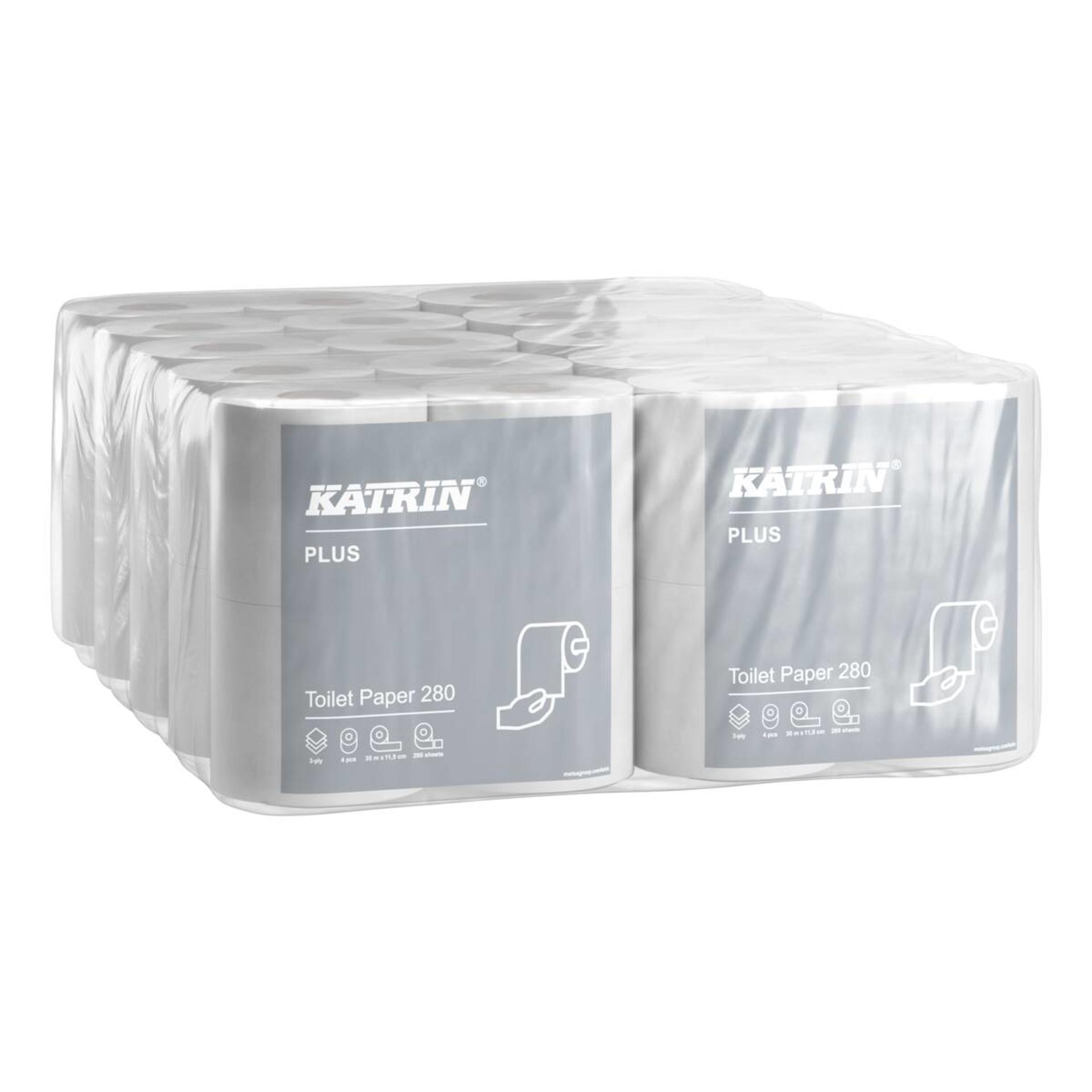 82476-Katrin Plus Toilettenpapier 280 Blatt, 3-lagig-2