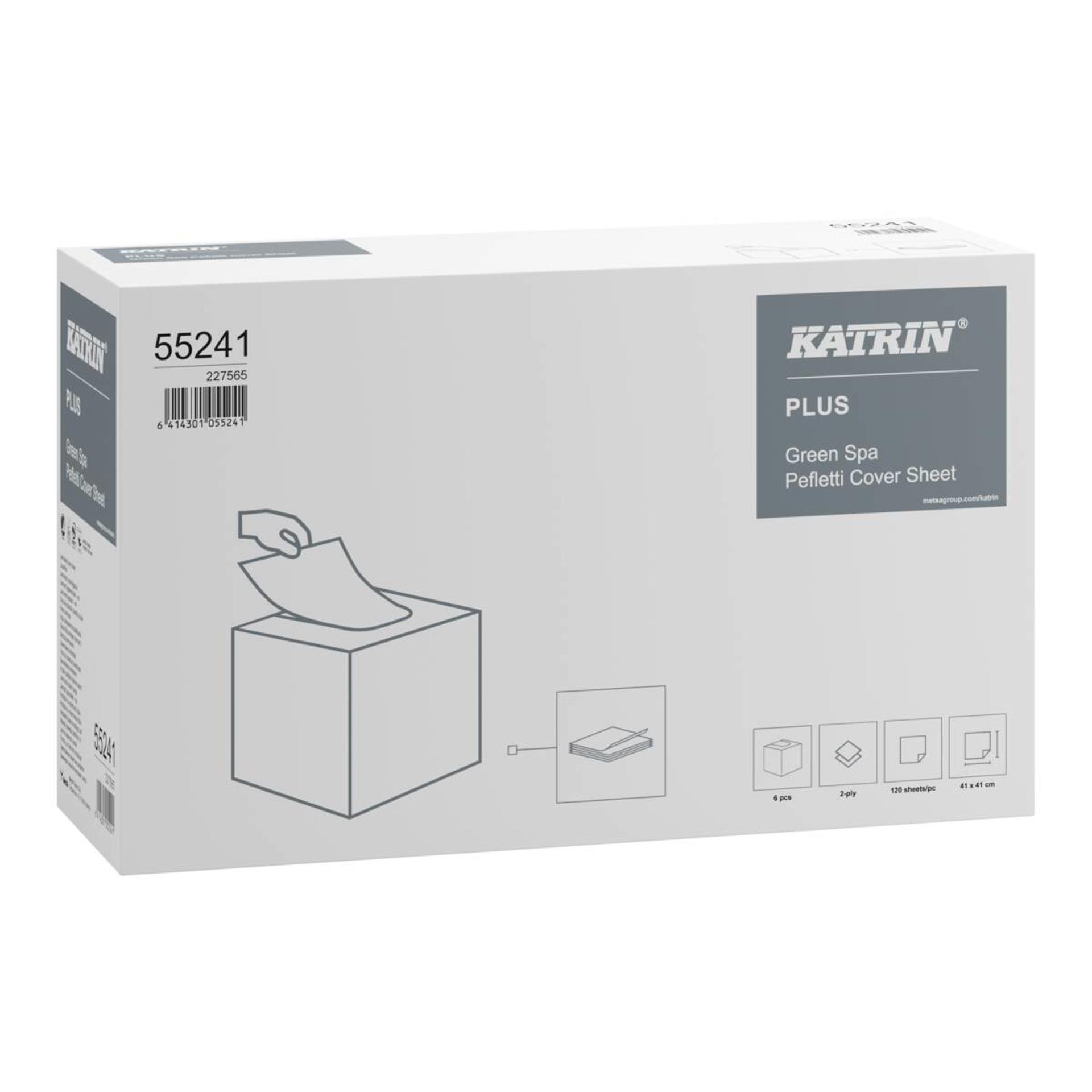 55241-Katrin Paper Sheets Spa Pefletti 120 Sheets 2-Ply-3