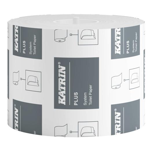 Katrin Plus Dispenser Toilet Paper Roll System 800 Sheets 2-Ply