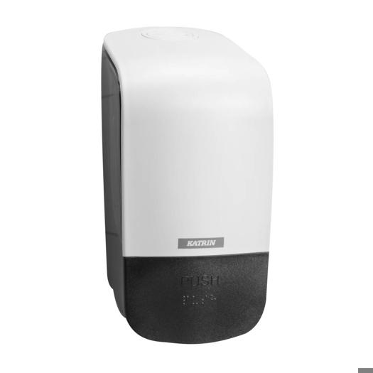 Katrin Plastic Dispenser 500 ml For Commercial Hand Wash, White