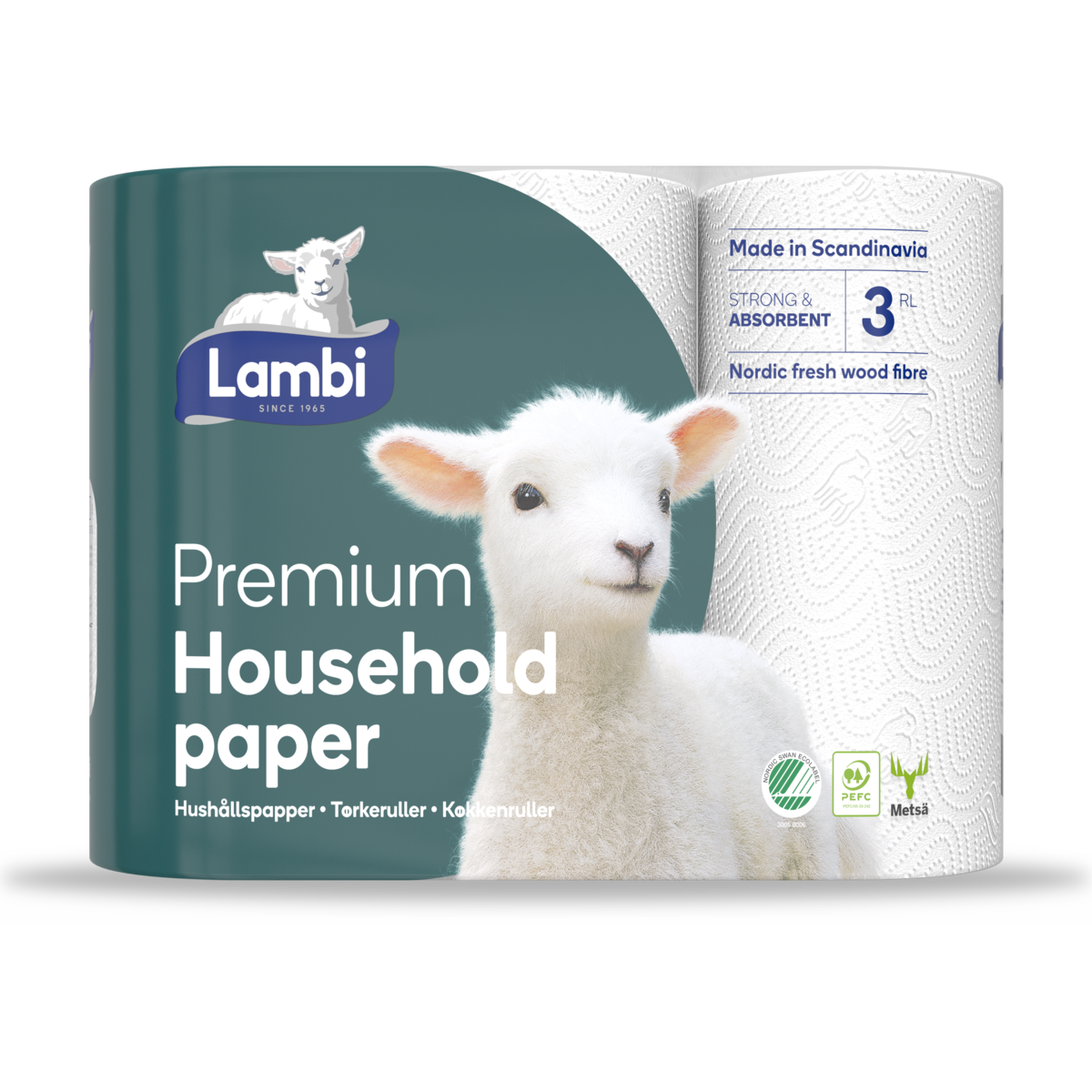 Lambi Premium Køkkenrulle